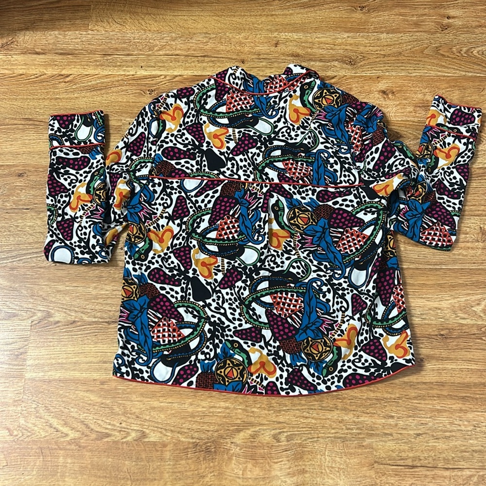 Veronica Beard Multicolor Button Down Shirt - image 5